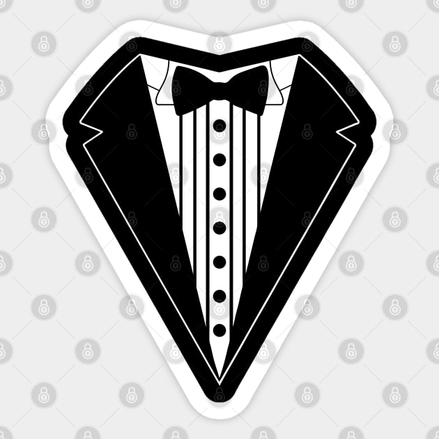 Tuxedo Sticker by Susie